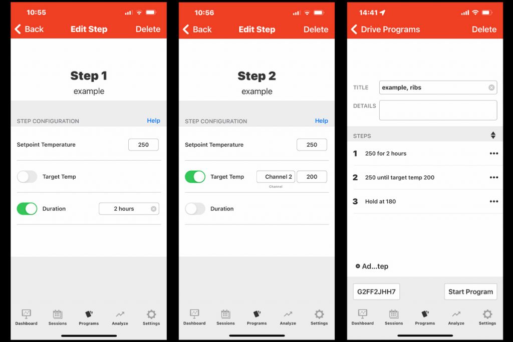 The FireBoard App Basics, Part 2: Drive Programs - FireBoard Labs