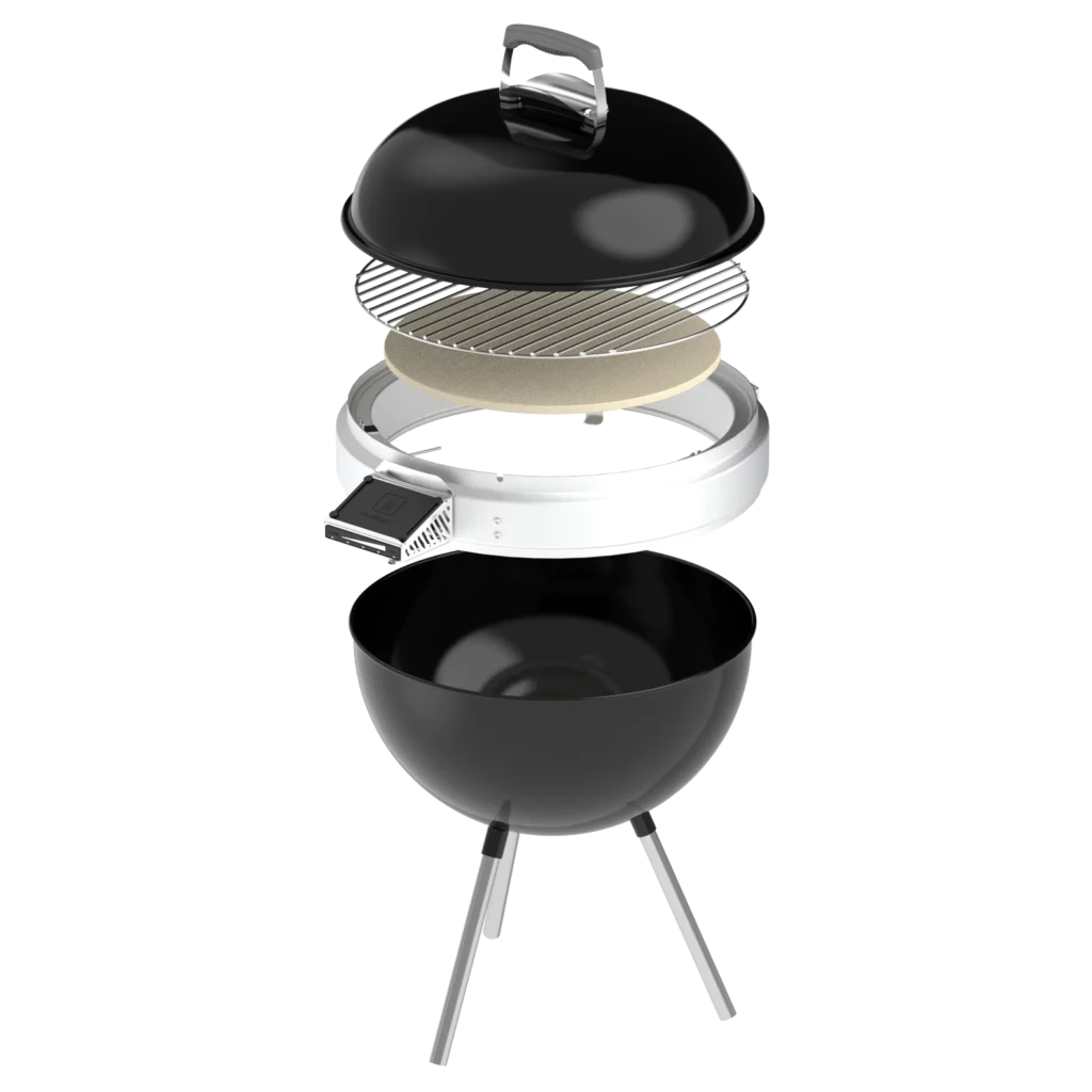 FireBoard Ring on Kettle Grill Exploded View
